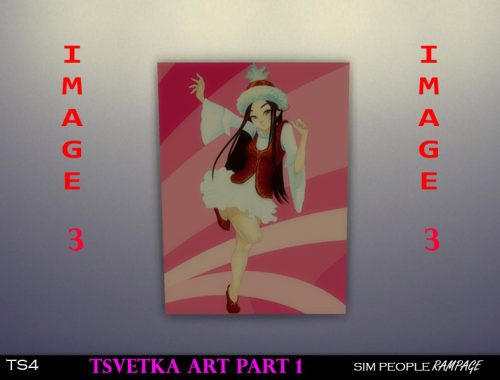 SimPeopleRampage TS4 Tsvetka Art from Deviant Art