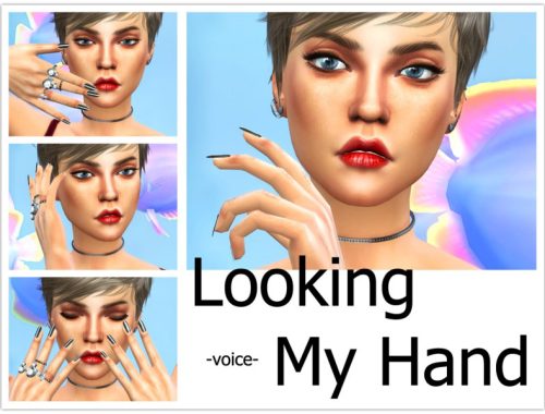Voice - Looking My Hand (Ingame Pose)