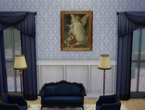 The Guardian Angel Painting