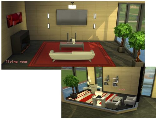 Modern House Red Energy - NO CC