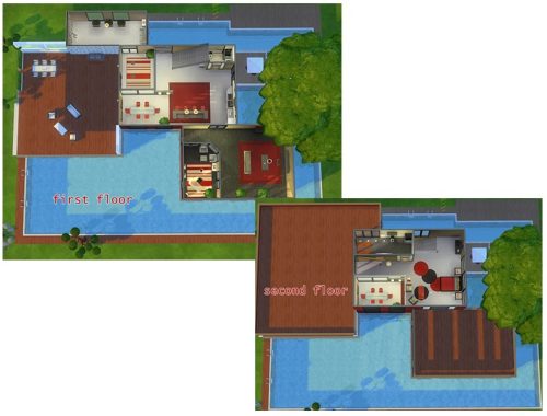 Modern House Red Energy - NO CC