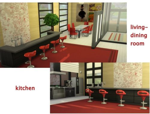 Modern House Red Energy - NO CC