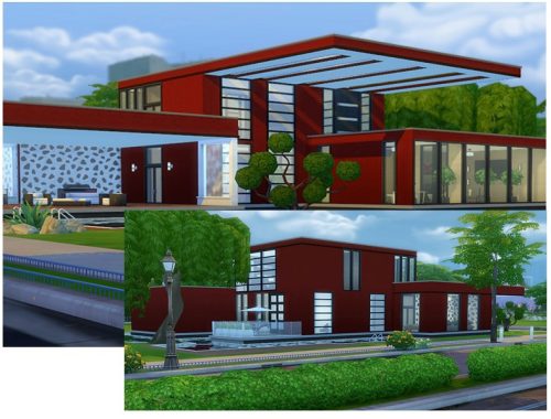 Modern House Red Energy - NO CC