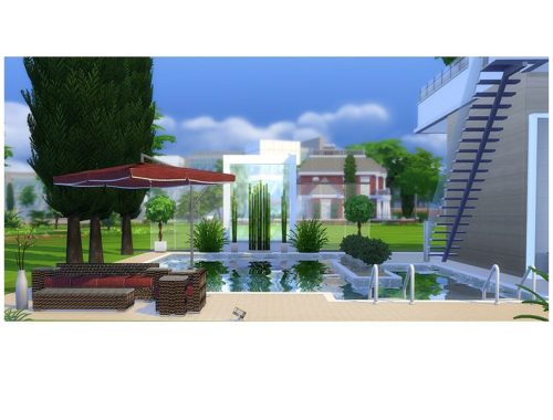 House Waterfall