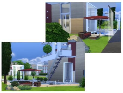 House Waterfall