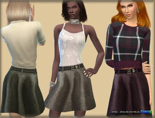 Tweed Skirt