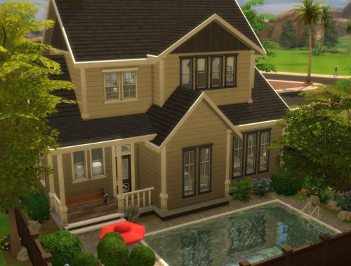 Basegame Suburban House