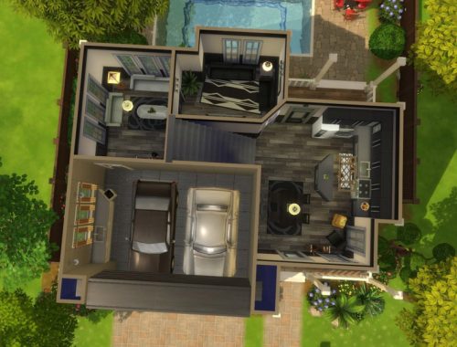 Basegame Suburban House