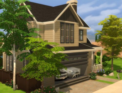 Basegame Suburban House