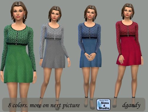 Dress with Short Jacket