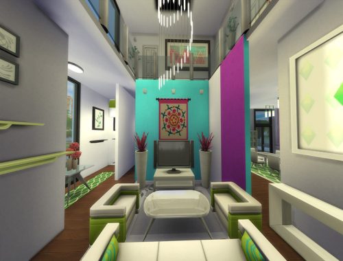 Candy Pop Modern House