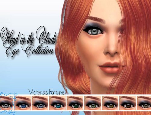 Victorias Fortune Head in the Clouds Eye Collection