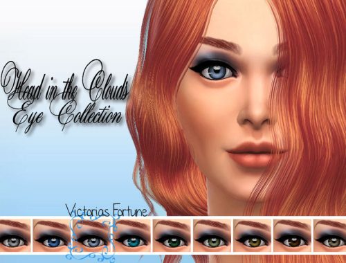 Victorias Fortune Head in the Clouds Eye Collection