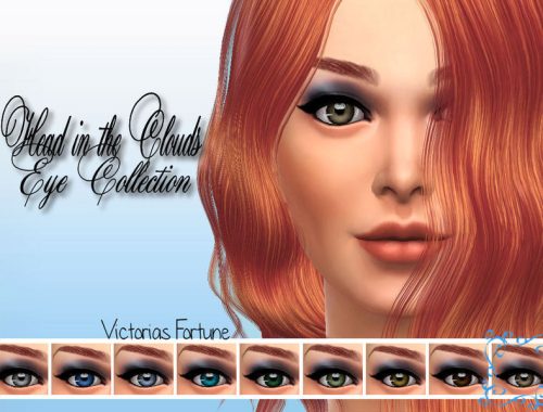 Victorias Fortune Head in the Clouds Eye Collection