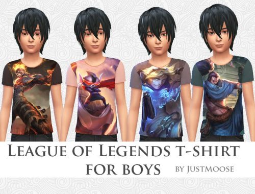 League of Legends T-shirt for boys