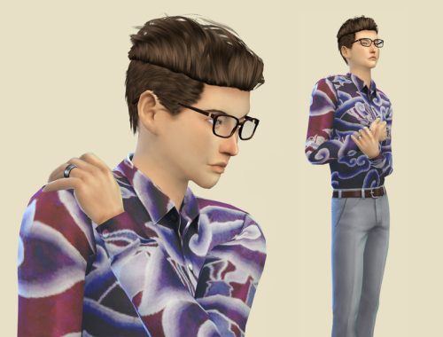 [SIMSTAILORED] Indonesian Batik Shirt