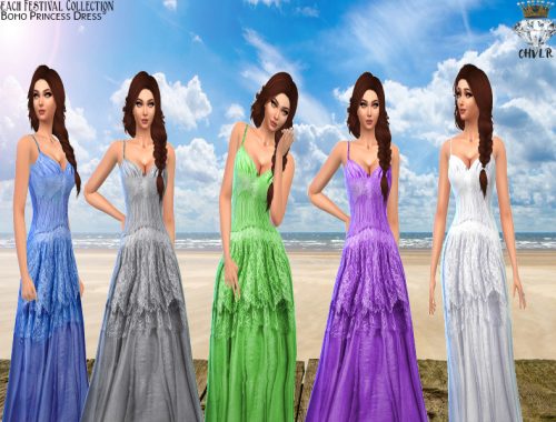 Boho Princess Dress