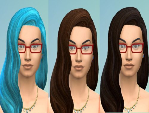 Long Wavy Hair Retexture