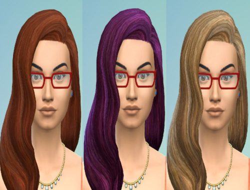 Long Wavy Hair Retexture