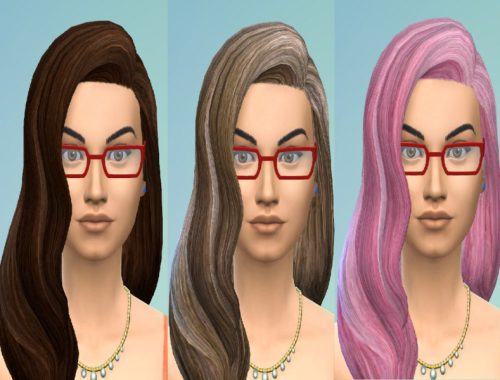 Long Wavy Hair Retexture