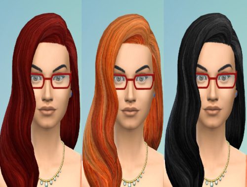Long Wavy Hair Retexture