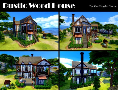 Rustic Wood House