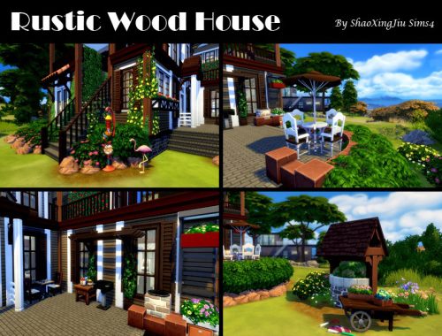 Rustic Wood House