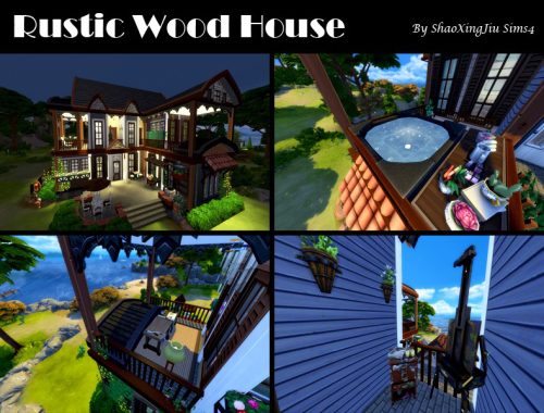 Rustic Wood House