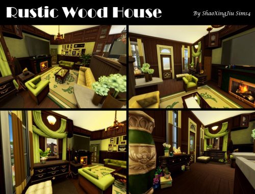Rustic Wood House