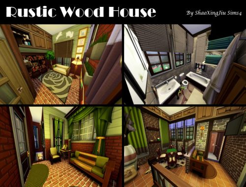 Rustic Wood House