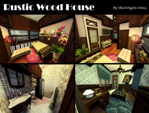 Rustic Wood House