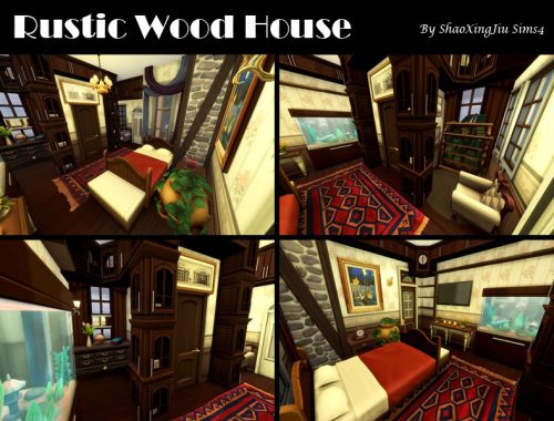 Rustic Wood House