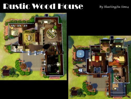 Rustic Wood House