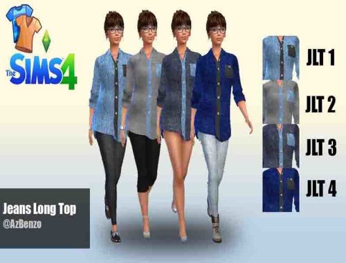 Jeans Long Top