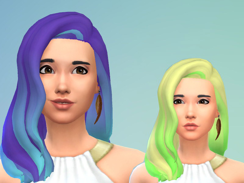 Ombre Hair Recolors - The Sims 4 Catalog