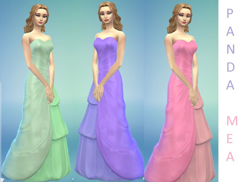 Ladys Formal Dress - The Sims 4 Catalog