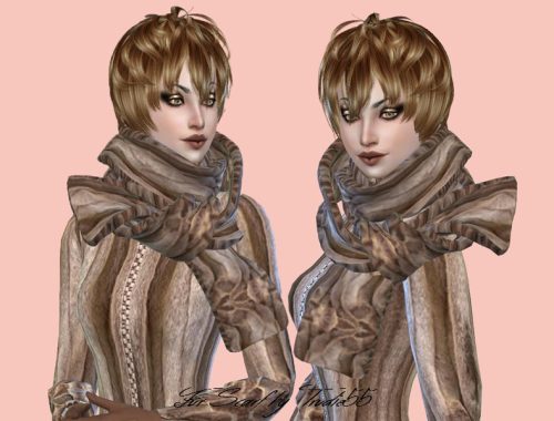 Brown winter coat set female Outdoor Retreat and mesh needed