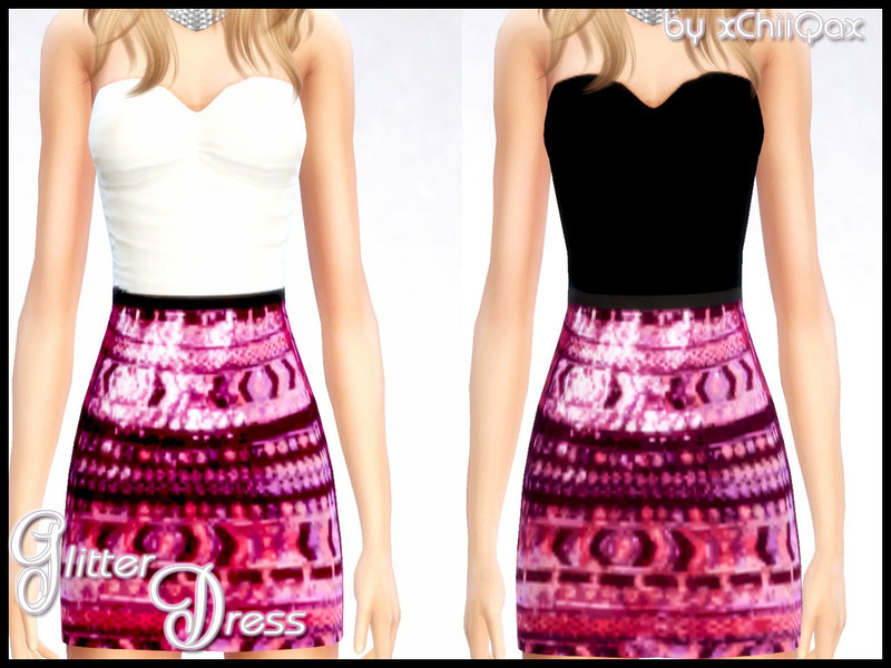 Glitter Dress - The Sims 4 Catalog