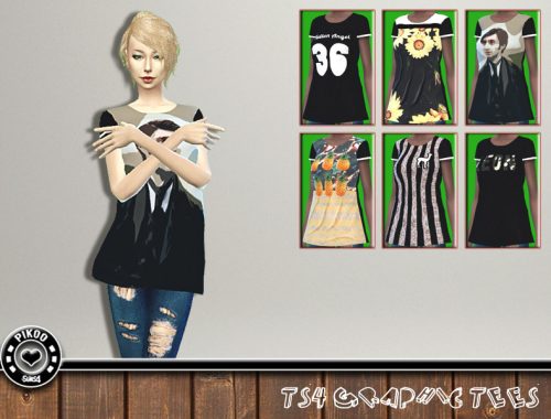 [TS4]_PikooGraphicTees01