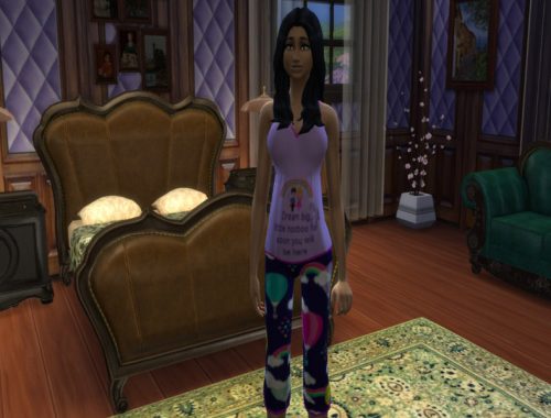 Sims 4 Maternity Pajamas