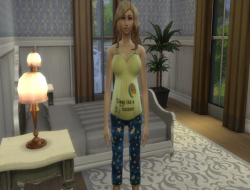 Sims 4 Maternity Pajamas