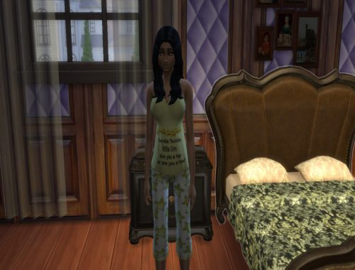 Sims 4 Maternity Pajamas