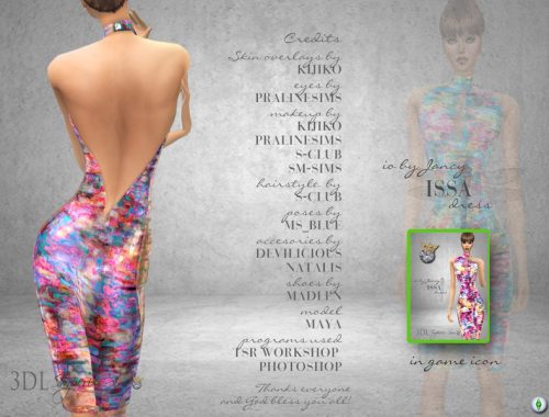 3DL Imperio Sim- iO by Jancy- Issa Dress