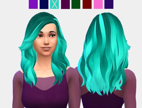 Romatic Garden Long Hair Retexture/Recolor