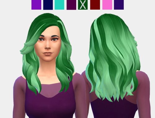 Romatic Garden Long Hair Retexture/Recolor