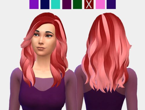Romatic Garden Long Hair Retexture/Recolor