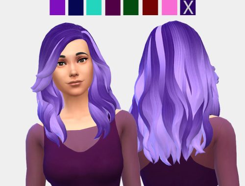 Romatic Garden Long Hair Retexture/Recolor