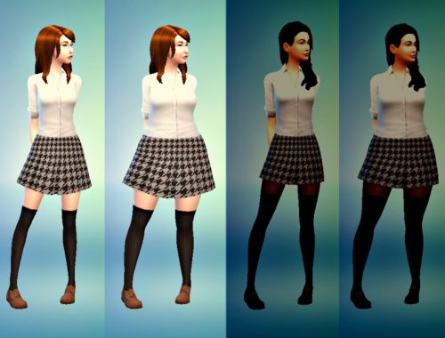 Persona 4 - Yaso Female Uniform Skirt (Long)