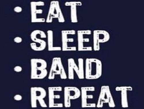 Liza_Eat, Sleep, Band, Repeat tshirt
