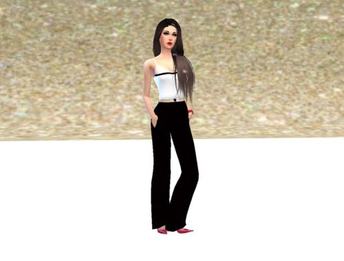 Black and White Jumpsuit